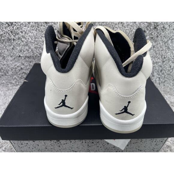 Air Jordan 5 Retro De Gs Orewood Off White Size 9.5 Preowned In Box - Picture 9 of 10